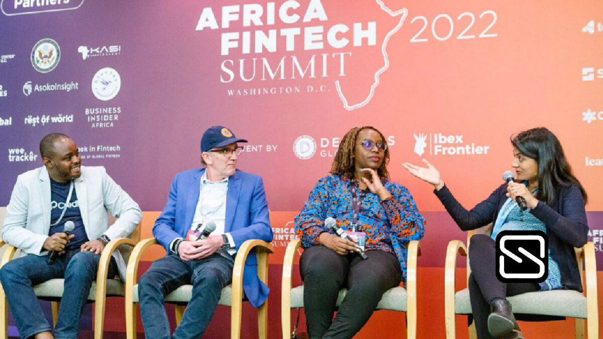 One of the paneled sessions from the Africa Fintech Summit 2022